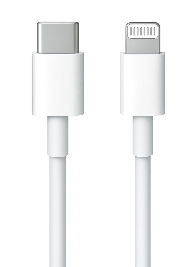 iPhone Fast Charger Cable - USB-C to Lightning PD 20W, Durable 1 Meter, Premium Quality, Compatible with iPhone 8–14, iPad, AirPods, - Image 2